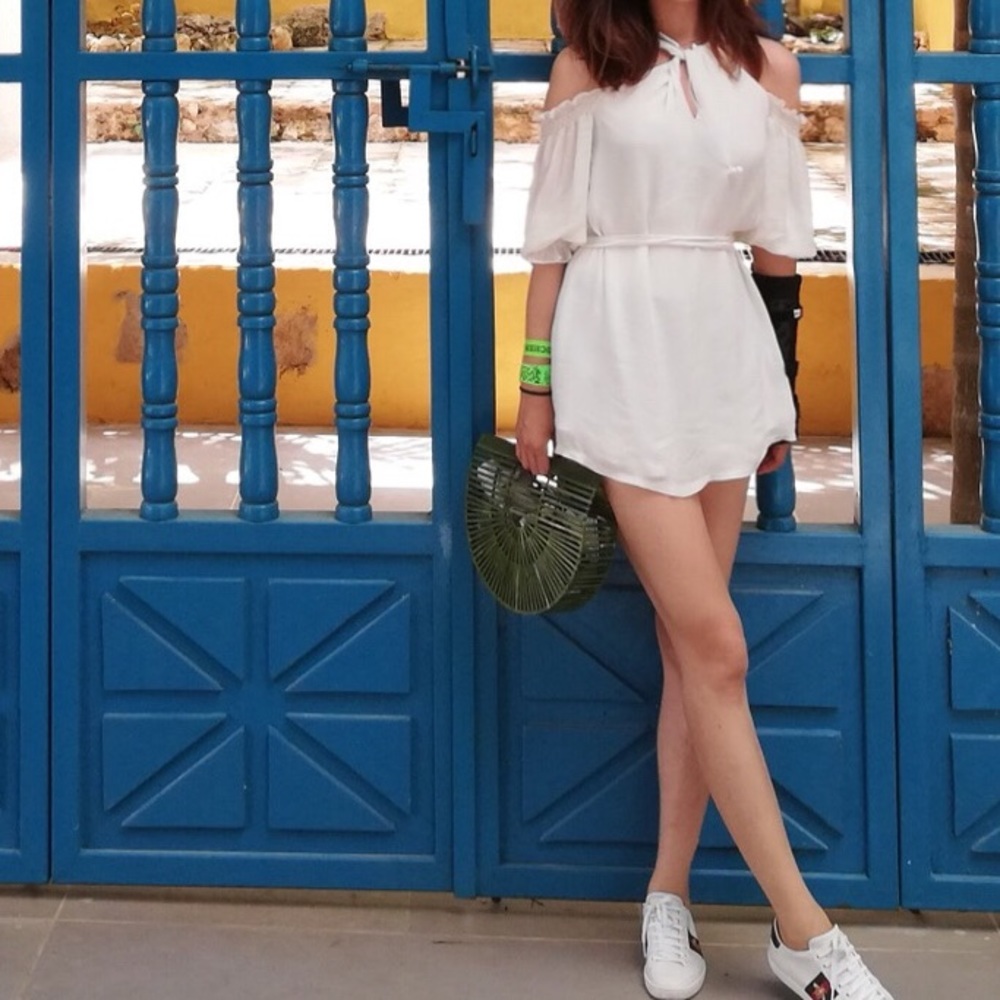 Cute white dress